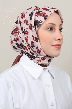 دستمال گردن زرشکی پنبه ای Eşarppark - کد 904623904