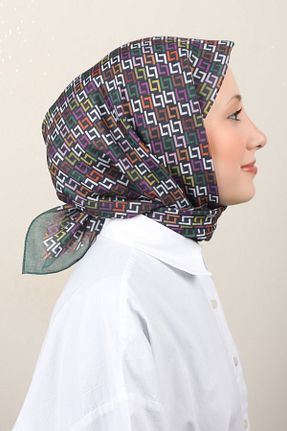 دستمال گردن زرشکی پنبه ای Eşarppark - کد 904623060