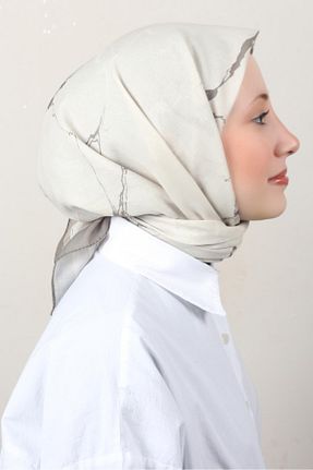 دستمال گردن زرشکی پنبه ای Eşarppark - کد 904624326