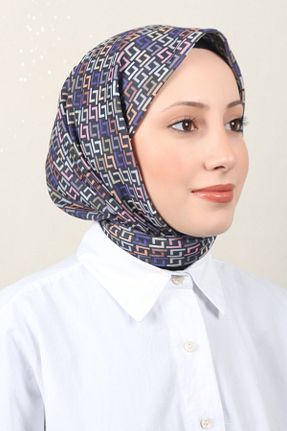دستمال گردن زرشکی پنبه ای Eşarppark - کد 904626132