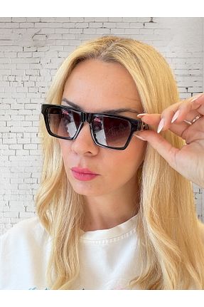 عینک آفتابی مشکی زنانه 54 BLACK - کد 904639402