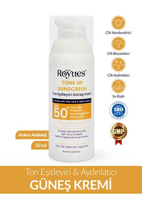 کرم ضد آفتاب صورت SPF 50 + Royues - کد 902472254