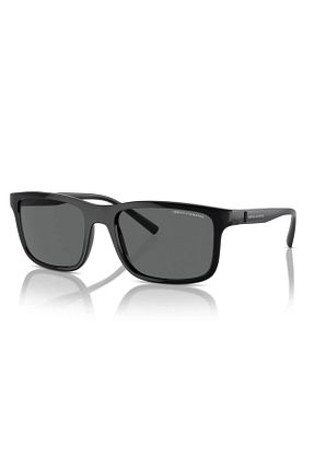 عینک آفتابی مشکی مردانه 57 Armani Exchange - کد 906011895