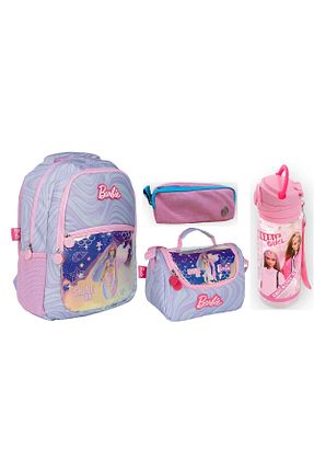 کیف مدرسه صورتی بچه گانه Barbie - کد 904630746