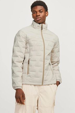 کاپشن سفید مردانه رگولار Jack & Jones - کد 847260577