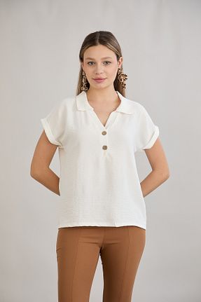 بلوز نباتی زنانه ساده HOFY - کد 904632669