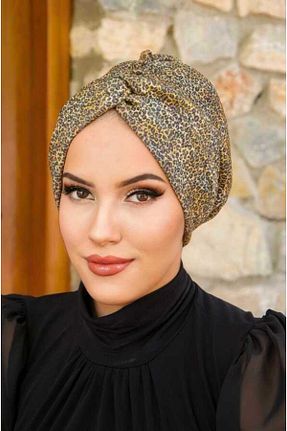 کلاه شنای حجاب زرد زنانه Aişe Tesettür - کد 864919711