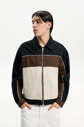 کت مشکی مردانه رگولار Bershka - کد 904642460