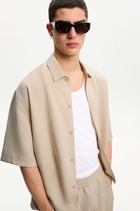 پیراهن مردانه Boxy Bershka - کد 904641689