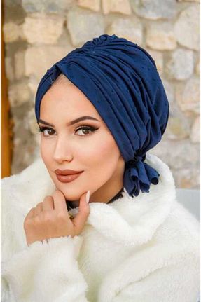کلاه شنای حجاب سرمه ای زنانه Aişe Tesettür - کد 680402984
