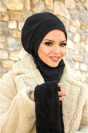 کلاه مشکی زنانه Aişe Tesettür - کد 887071862