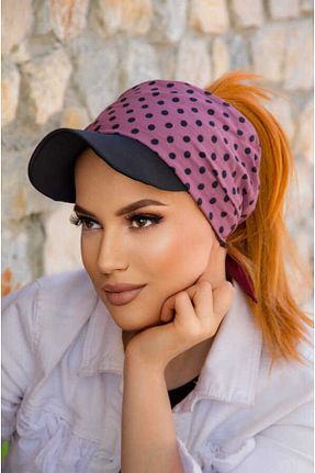 کلاه شنای حجاب صورتی زنانه Aişe Tesettür - کد 748042498