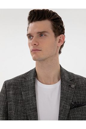 کت قهوه ای مردانه اسلیم فیت Pierre Cardin - کد 904653170