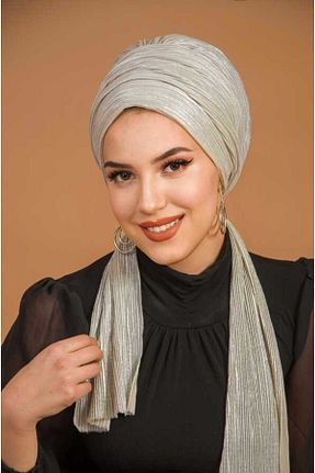 شال زنانه پنبه پلی استر Aişe Tesettür - کد 815619688