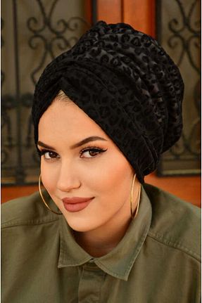 شال مشکی زنانه پنبه پلی استر Aişe Tesettür - کد 827236823