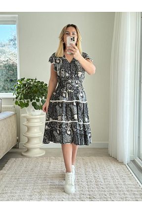 لباس سبز زنانه بافتنی SEDA KOYUTÜRK - کد 904657761