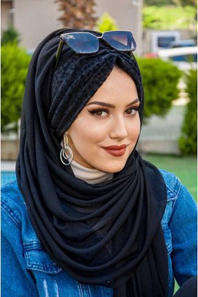 کلاه شنای حجاب سفید زنانه Aişe Tesettür - کد 51875922