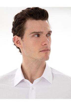 پیراهن سفید مردانه رگولار Pierre Cardin - کد 904667368