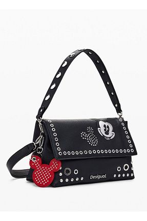 کیف دوشی مشکی زنانه Desigual - کد 904662200