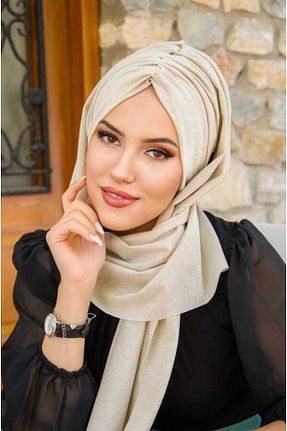 کلاه شنای حجاب نباتی زنانه Aişe Tesettür - کد 808019026