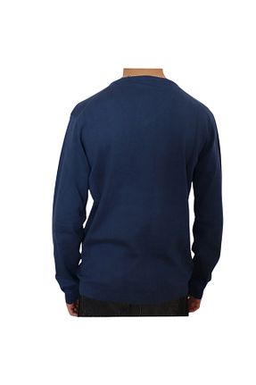 پلیور آبی مردانه ساده MODA - کد 903000776