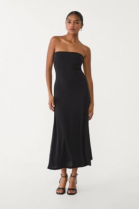 لباس مشکی زنانه بافتنی Stradivarius - کد 904672799