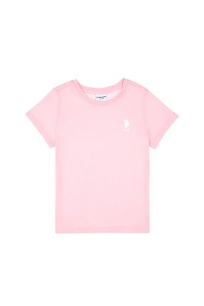 تیشرت صورتی بچه گانه رگولار U.S. Polo Assn. - کد 904687949