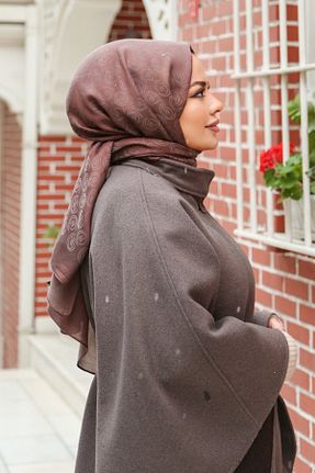شال بنفش زنانه پنبه ای Armine - کد 904690436