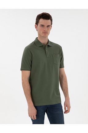 پولوشرت خاکی مردانه رگولار Pierre Cardin - کد 904689970