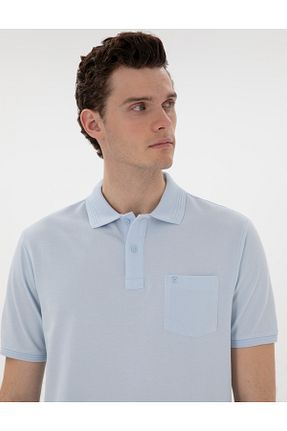 پولوشرت آبی مردانه رگولار Pierre Cardin - کد 904690047