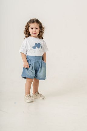 ست بالاتنه و پائین تنه سفید بچه گانه بافتنی Titimixkids - کد 904413790