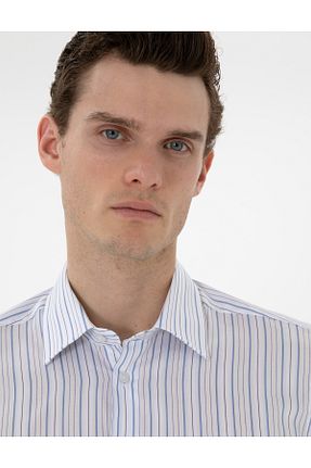 پیراهن آبی مردانه اسلیم فیت Pierre Cardin - کد 904704570