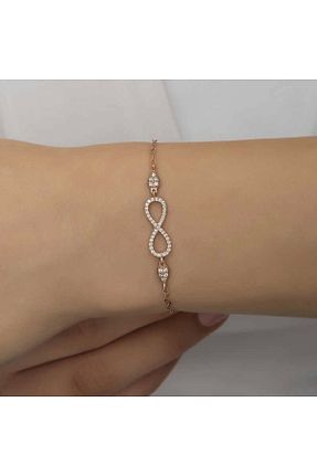 دستبند نقره بژ زنانه 925 عیار Gumush - کد 759862473