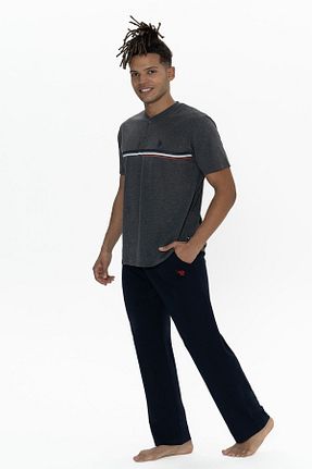 ست لباس راحتی طوسی مردانه ساده U.S. Polo Assn. - کد 904709886