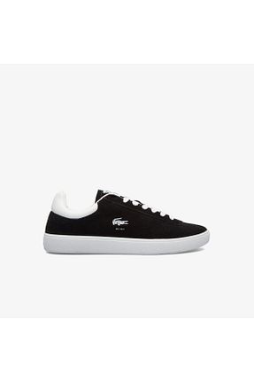 کفش اسنیکر مشکی زنانه بند دار Lacoste - کد 867533450