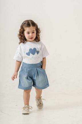 ست بالاتنه و پائین تنه سفید بچه گانه بافتنی Titimixkids - کد 904413790