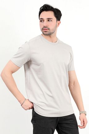 تیشرت طوسی مردانه رگولار JB John Borners - کد 904712182