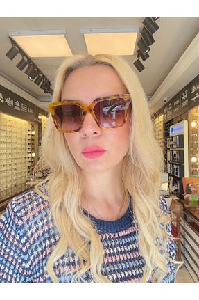عینک آفتابی قهوه ای زنانه 53 optiPoint - کد 904714068