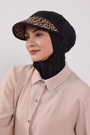 کلاه شنای حجاب مشکی زنانه Aisha