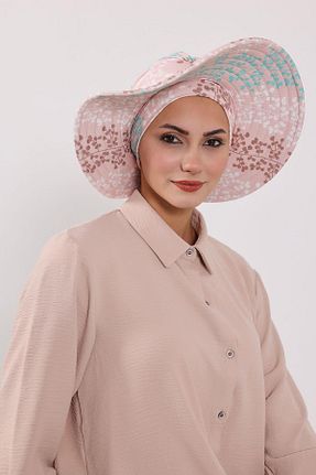 کلاه شنای حجاب صورتی زنانه Aisha
