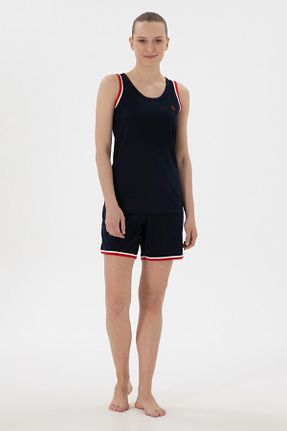 ست لباس راحتی سرمه ای زنانه ساده U.S. Polo Assn. - کد 904722726