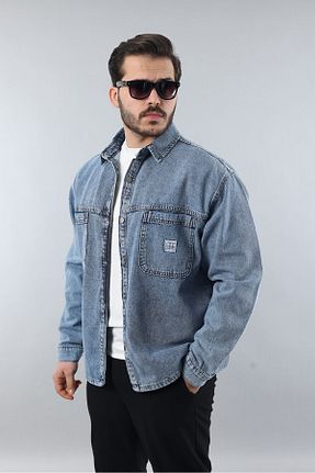 پیراهن متالیک مردانه اورسایز LTC Jeans - کد 904717572