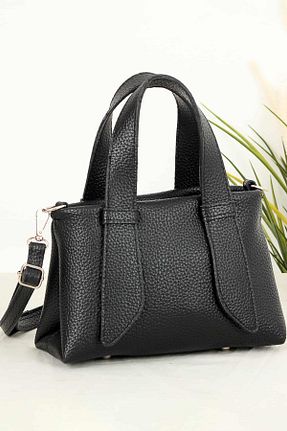 کیف دوشی مشکی زنانه چرم مصنوعی Bipanya - کد 754740680