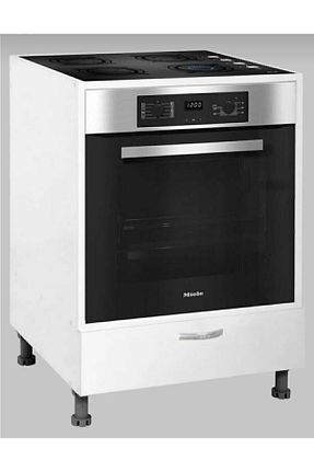کابینت های آماده آشپزخانه سفید Suntalam MERAMİ - کد 738426311