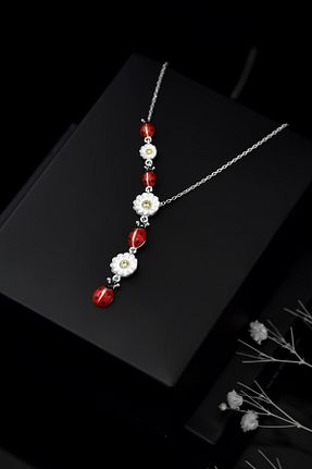 گردنبند نقره زنانه 925 عیار Papatya Silver - کد 204471452