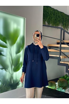 تونیک سرمه ای رگولار Armine - کد 904798831