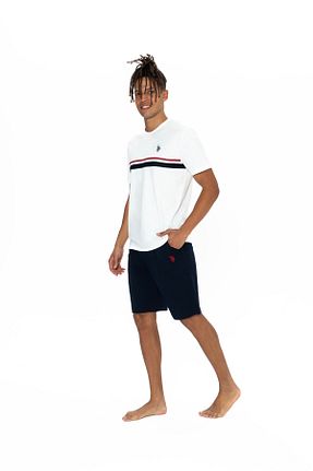 ست لباس راحتی نباتی مردانه %100 پنبه U.S. Polo Assn. - کد 904820177
