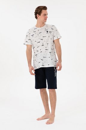 ست لباس راحتی سفید مردانه ساده U.S. Polo Assn. - کد 904825396