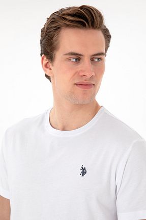 تیشرت سفید مردانه رگولار U.S. Polo Assn. - کد 904839331