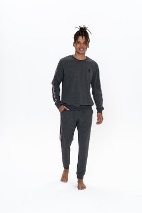 ست لباس راحتی طوسی مردانه ساده U.S. Polo Assn. - کد 904819437